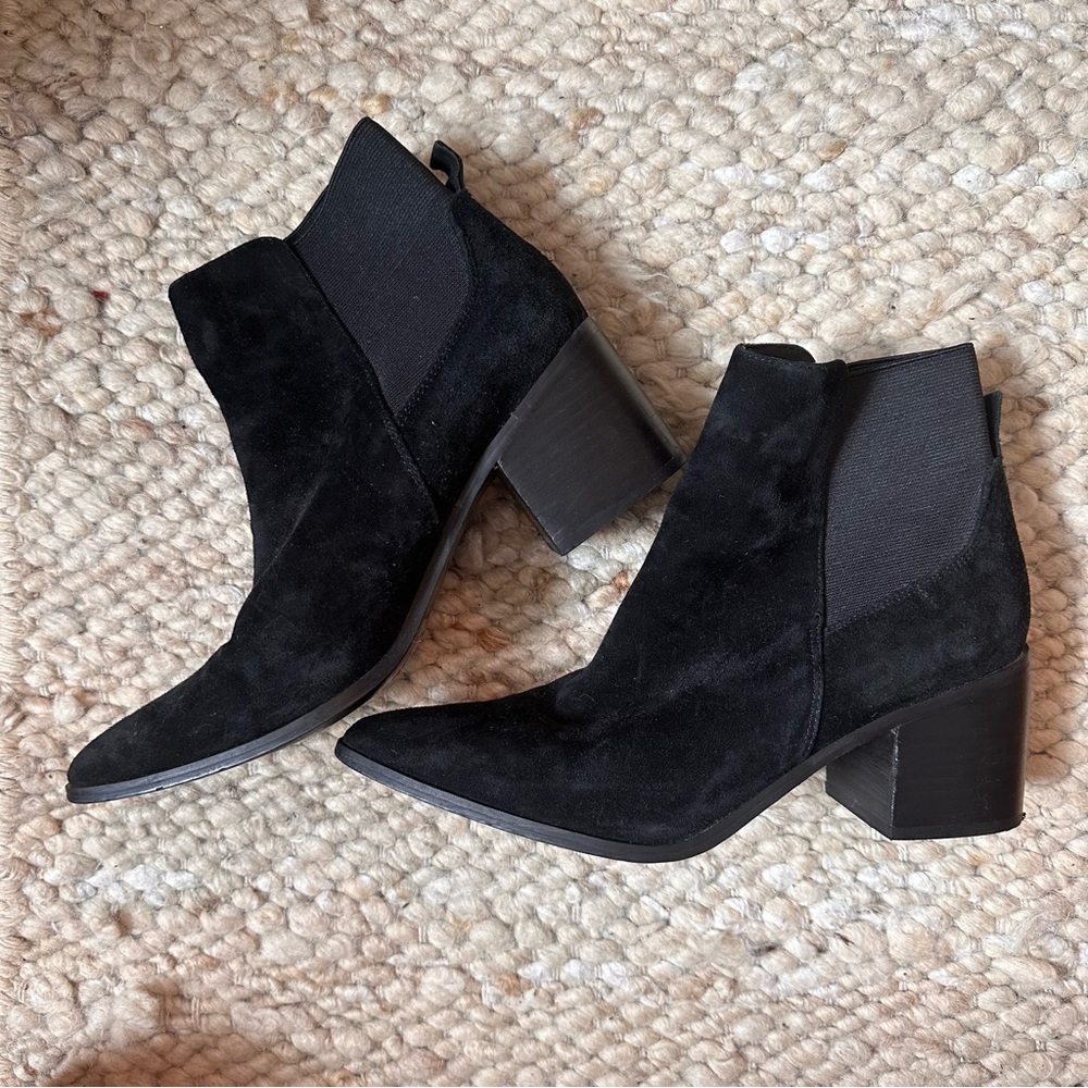 Suede Heeled Boots